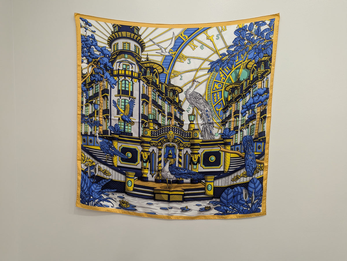 The peacock garden Scarf